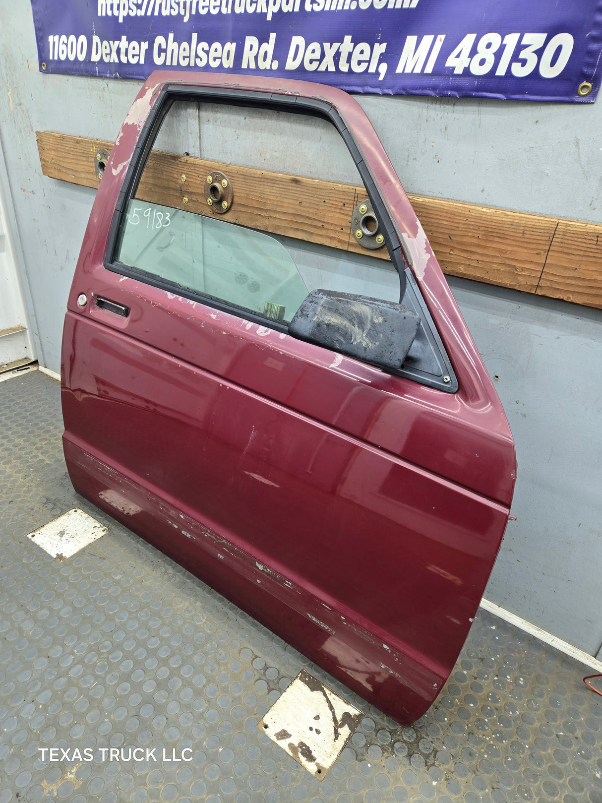 1982-1993 Chevrolet S10 /  GMC S15 Sonoma RH Passenger Side Front Door