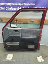 1982-1993 Chevrolet S10 /  GMC S15 Sonoma RH Passenger Side Front Door