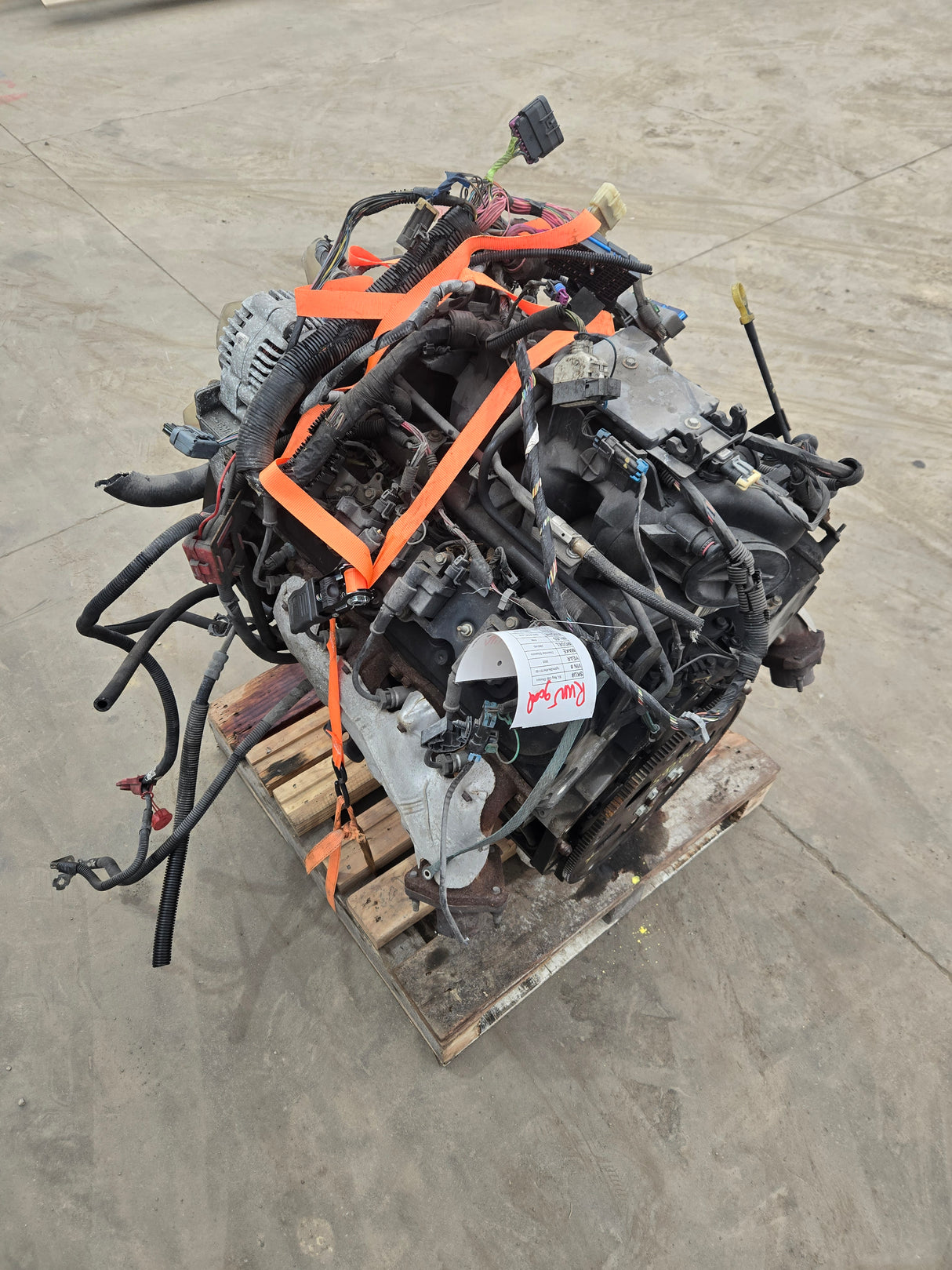 2005 Chevrolet GMC 2500 3500HD 6.0L Engine LS Vortec Gas Engine Runs Missfire 178k Miles