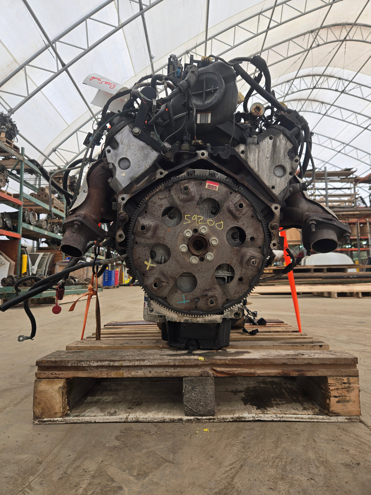 2005 Chevrolet GMC 2500 3500HD 6.0L Engine LS Vortec Gas Engine Runs Missfire 178k Miles