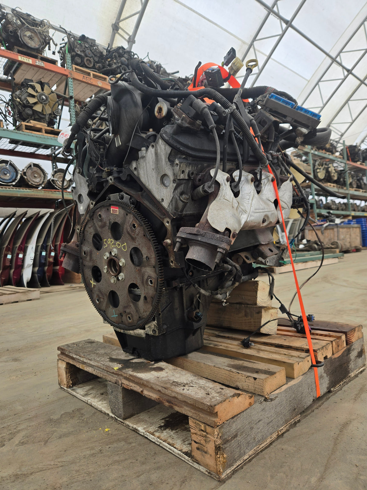 2005 Chevrolet GMC 2500 3500HD 6.0L Engine LS Vortec Gas Engine Runs Missfire 178k Miles