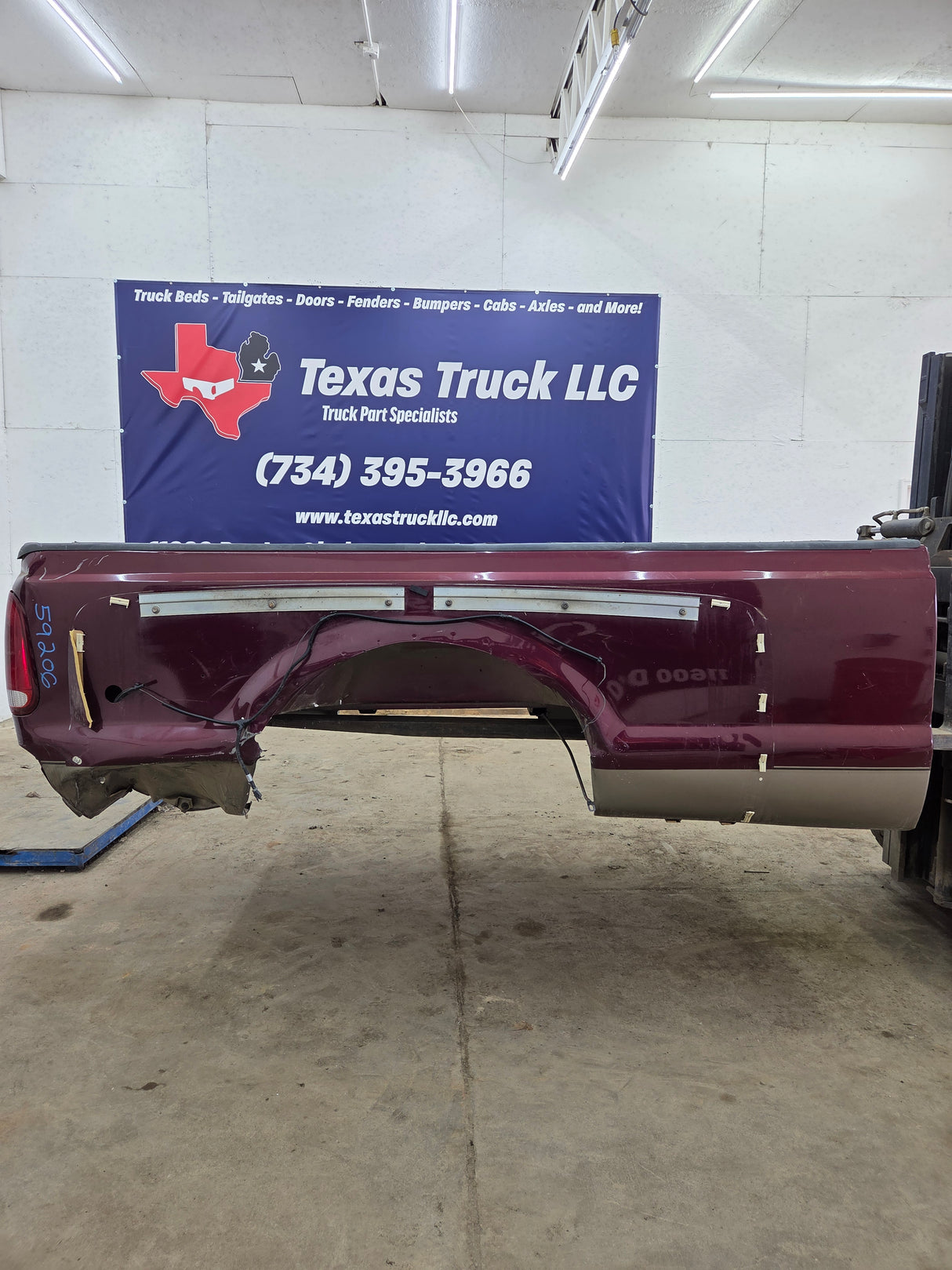 1999-2010 Ford F350 F450 F550 Super Duty 8' Dually Long Truck Bed