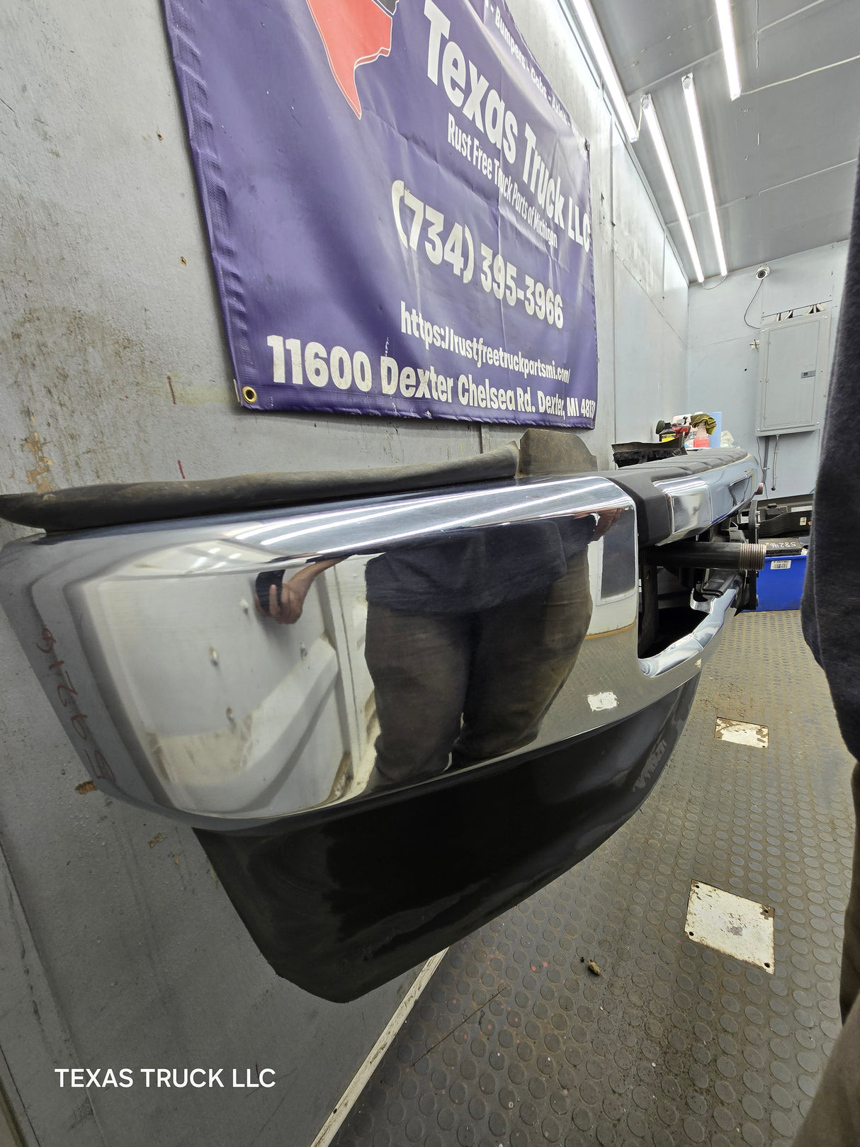 2020-2022 Ford Super Duty F450 F550 Front Bumper - Chrome