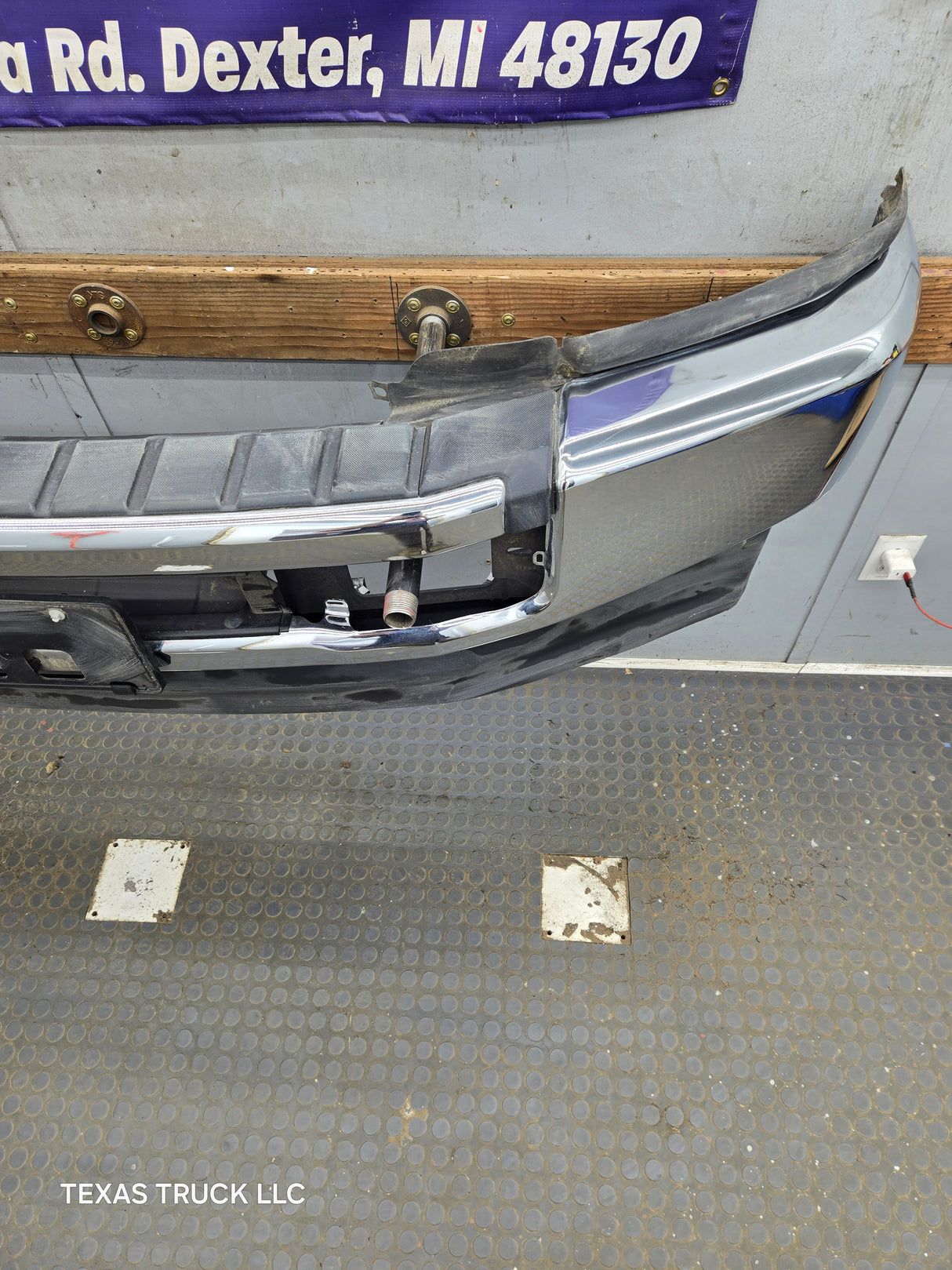 2020-2022 Ford Super Duty F450 F550 Front Bumper - Chrome
