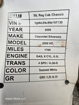 2001-2007 Chevrolet Silverado / GMC Sierra 2500 3500 HD Rear Axle 4.10 10.5" 178k Miles