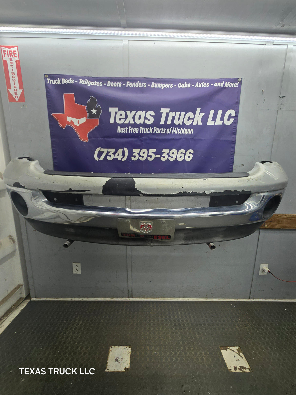 2003-2005 Dodge Ram 1500 2500 3500 3rd Gen Front Bumper
