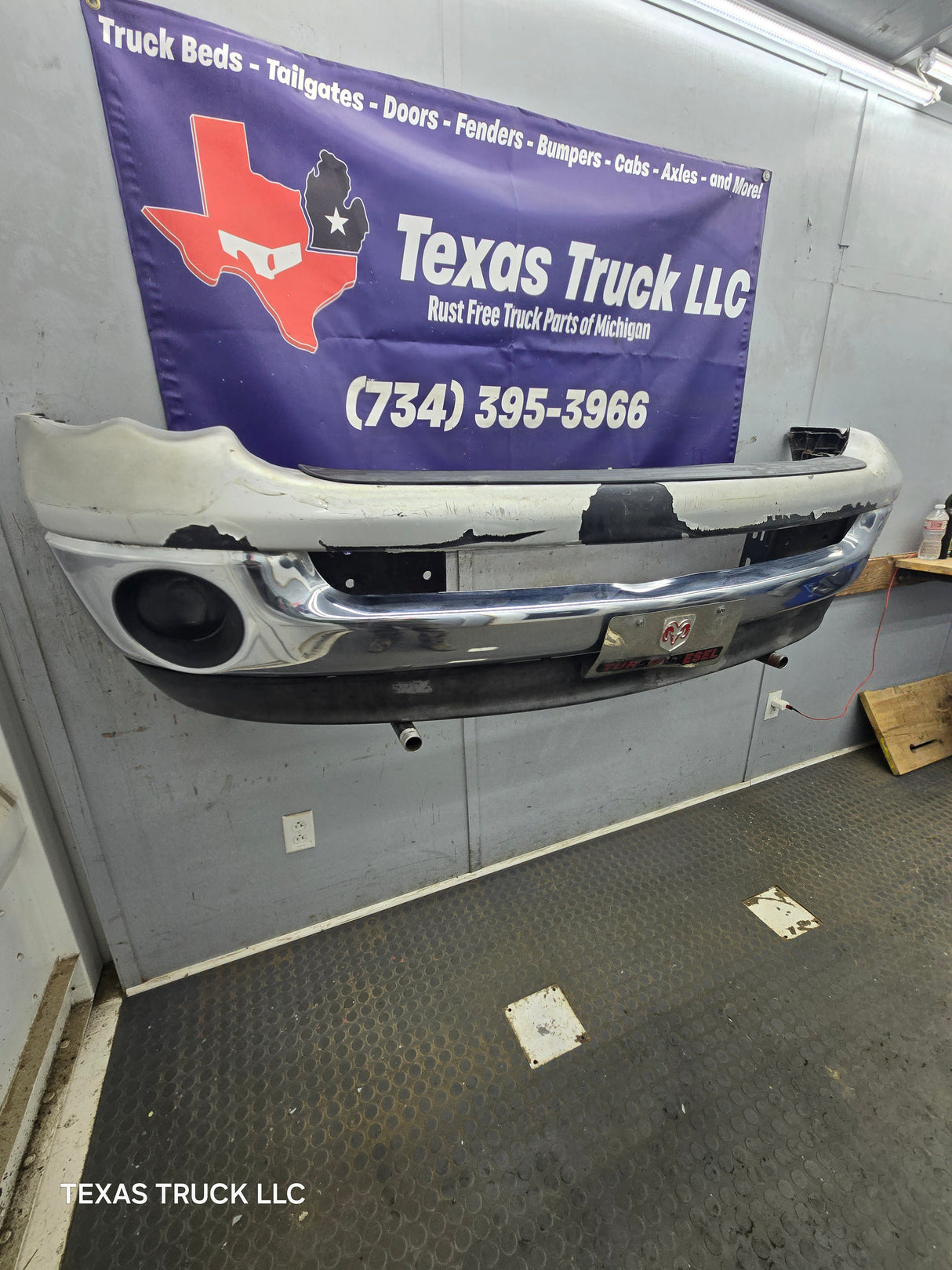 2003-2005 Dodge Ram 1500 2500 3500 3rd Gen Front Bumper