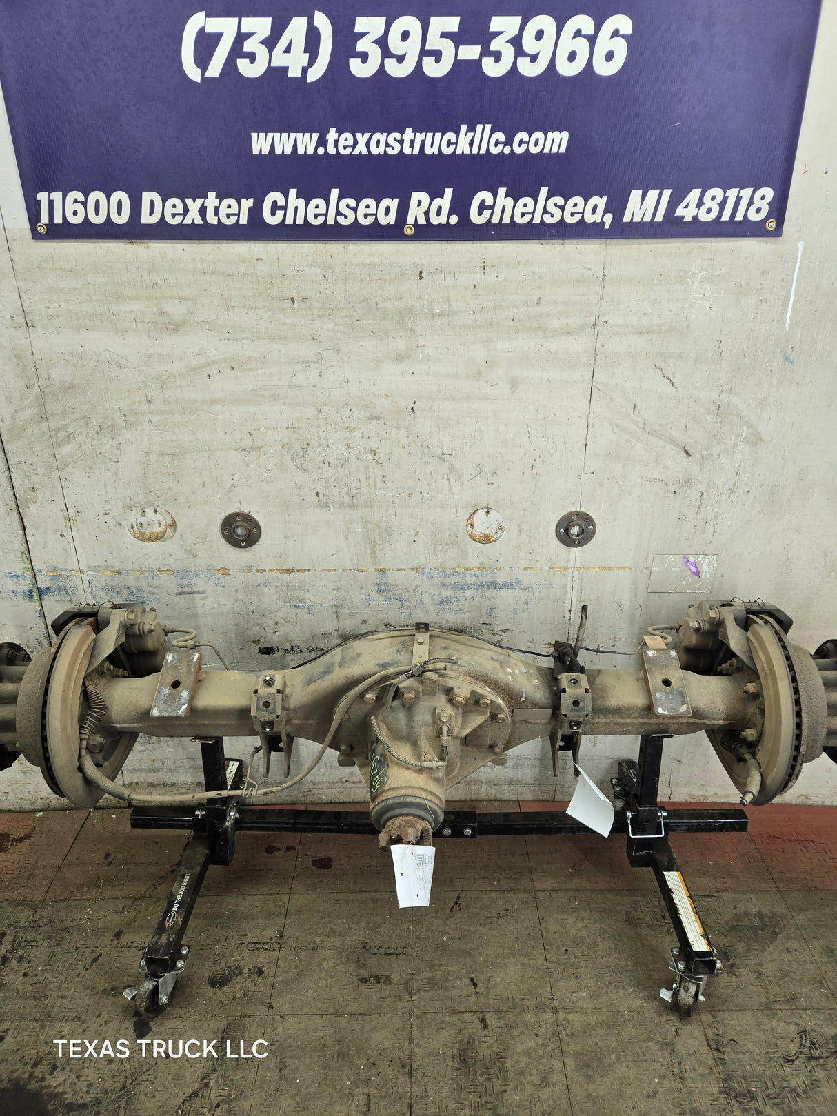 2005-2016 Ford F450 F550 Super Duty Rear Axle 4.10 Gear Ratio DRW 183K Miles