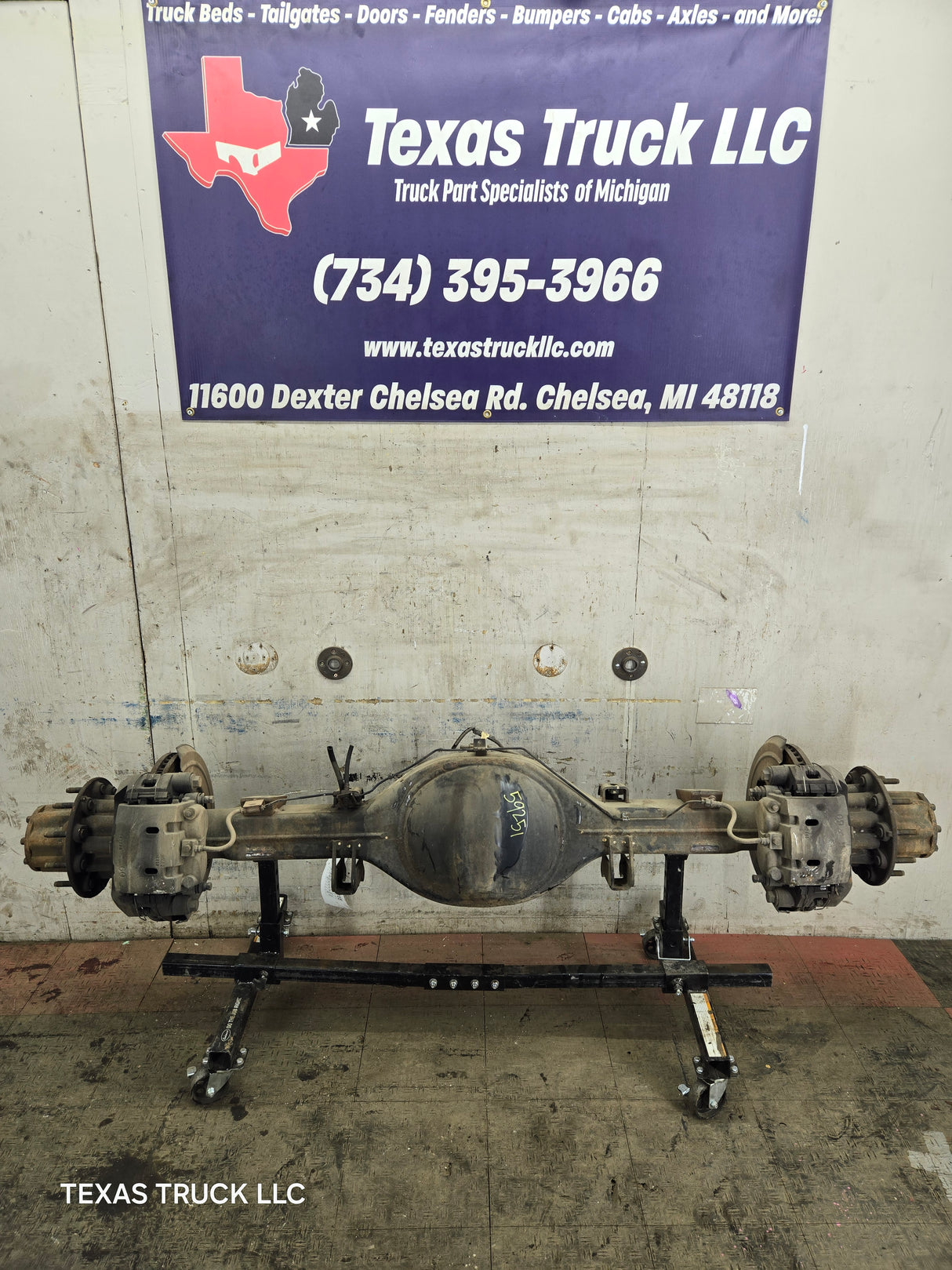 2005-2016 Ford F450 F550 Super Duty Rear Axle 4.10 Gear Ratio DRW 183K Miles