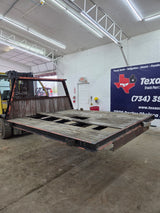 8.5' Steel Pickup Truck Single Rear Wheel Utility Flatbed Universal
