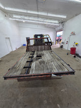 8.5' Steel Pickup Truck Single Rear Wheel Utility Flatbed Universal