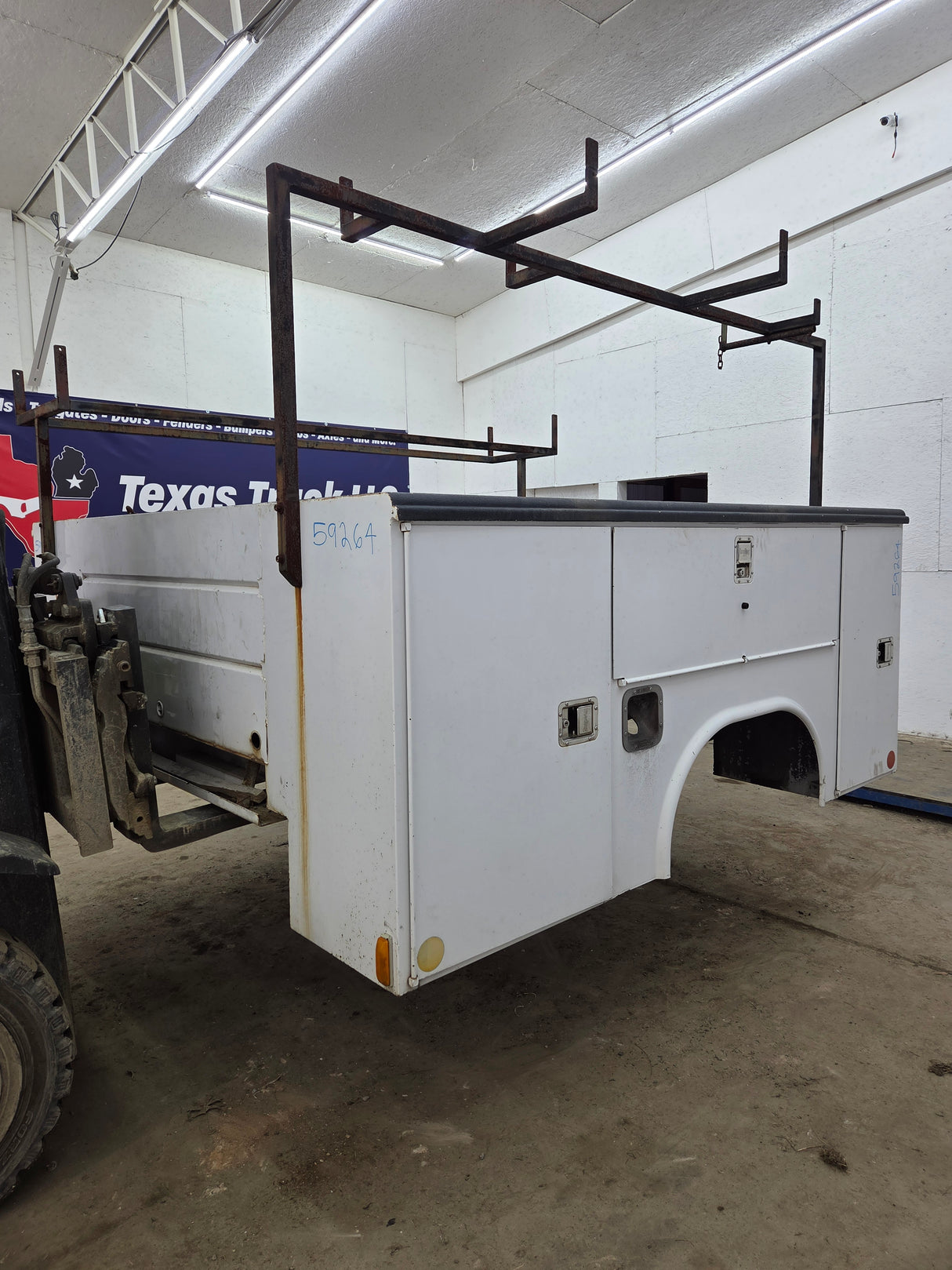 8' Steel Utility Service Body Truck Dually Utility Bed Universal