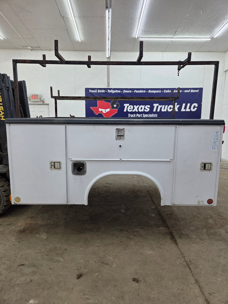 8' Steel Utility Service Body Truck Dually Utility Bed Universal
