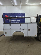 8' Steel Utility Service Body Truck Dually Utility Bed Universal