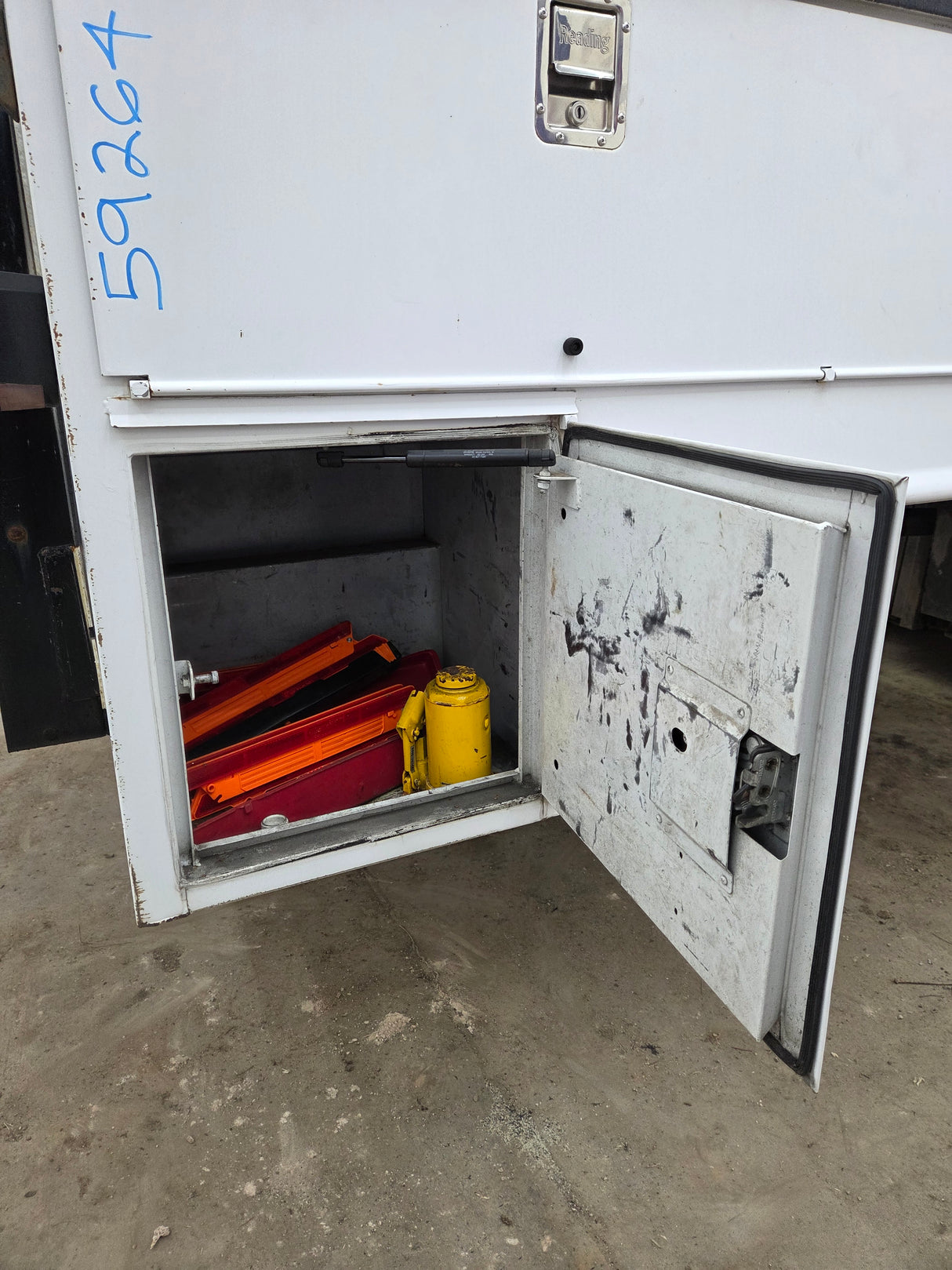 8' Steel Utility Service Body Truck Dually Utility Bed Universal