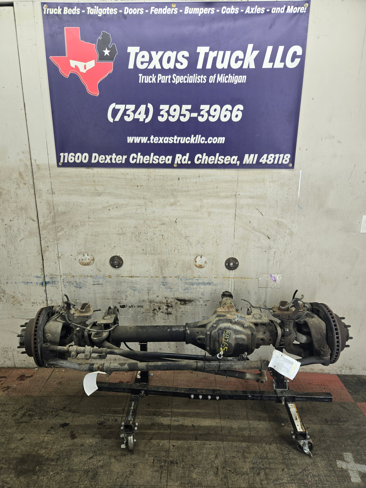 2005-2010 Ford Super Duty F350 DRW Dually FRONT Axle 3.73 Gear Ratio
