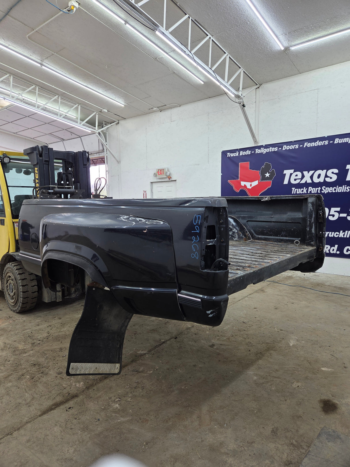 1988-2000 Chevrolet Silverado / GMC Sierra 3500 OBS 8' Dually Truck Bed - Black