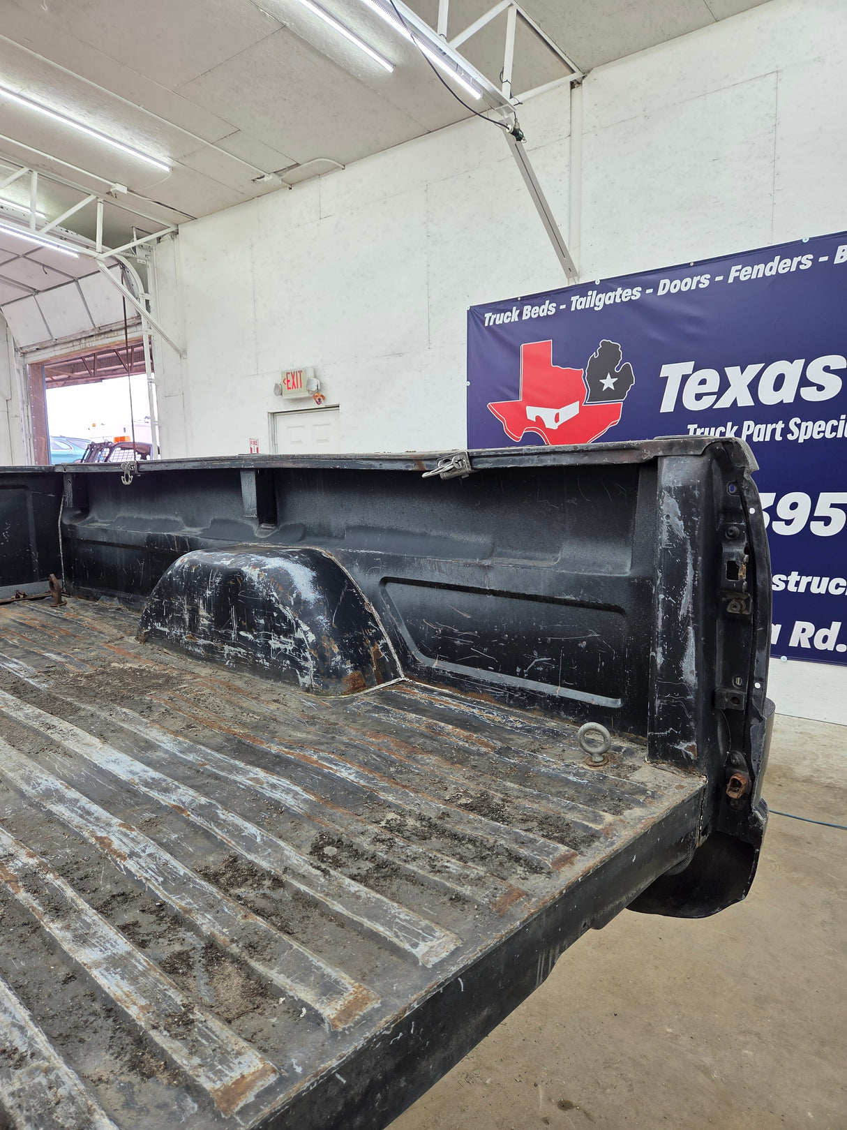 1988-2000 Chevrolet Silverado / GMC Sierra 3500 OBS 8' Dually Truck Bed - Black