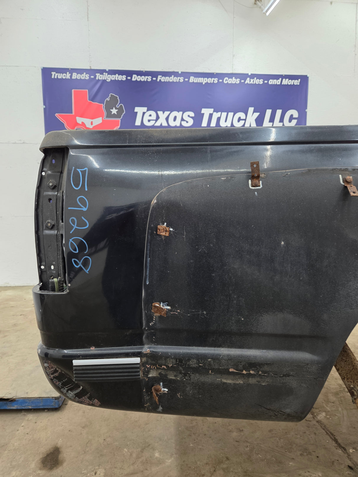 1988-2000 Chevrolet Silverado / GMC Sierra 3500 OBS 8' Dually Truck Bed - Black