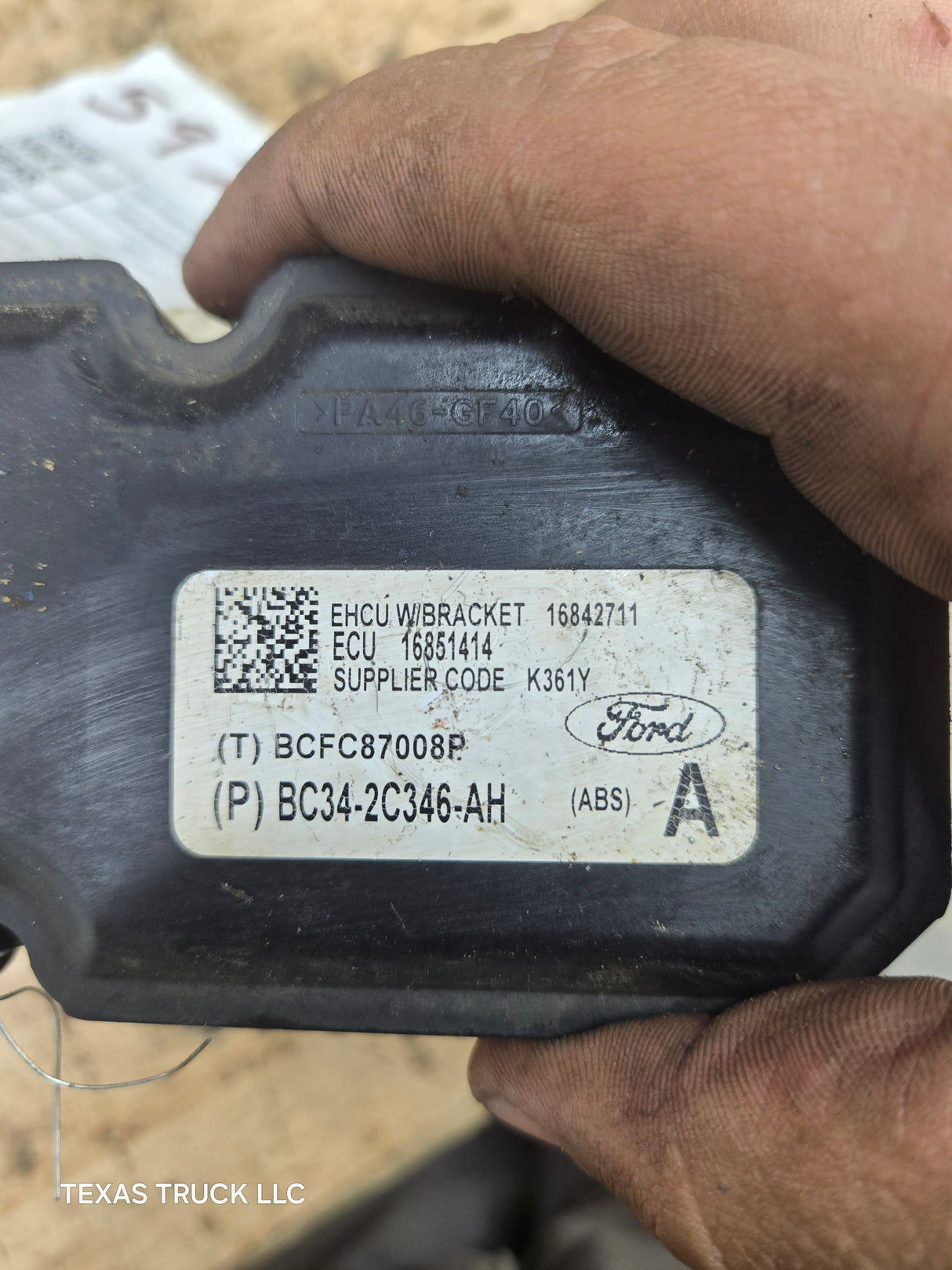 2012 Ford Super Duty F250 F350 ABS Pump Module Control Assembly - BC34-2C346-AH