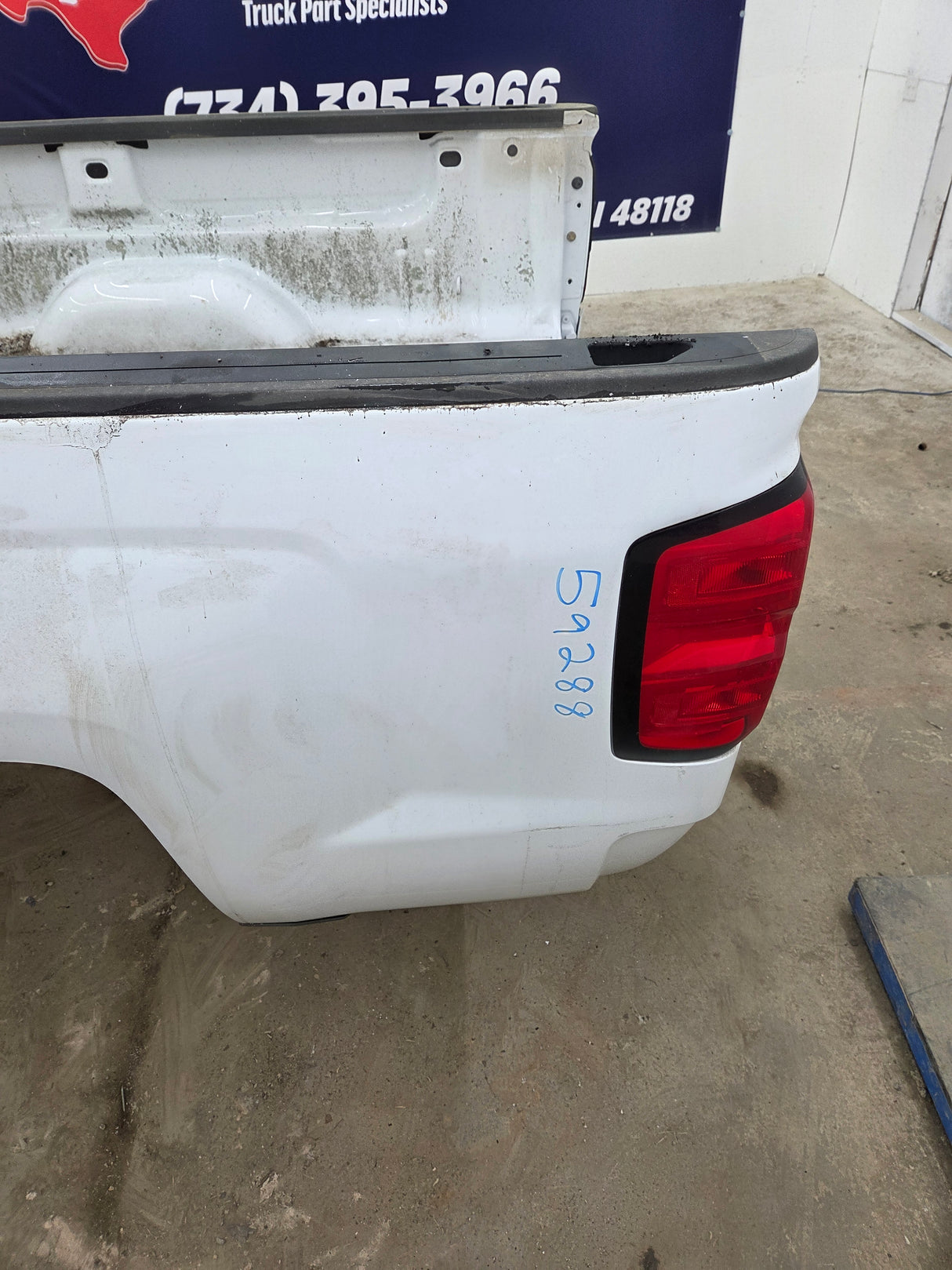 2014-2019 Chevrolet Silverado 1500 2500 3500 HD 8' Long Truck Bed