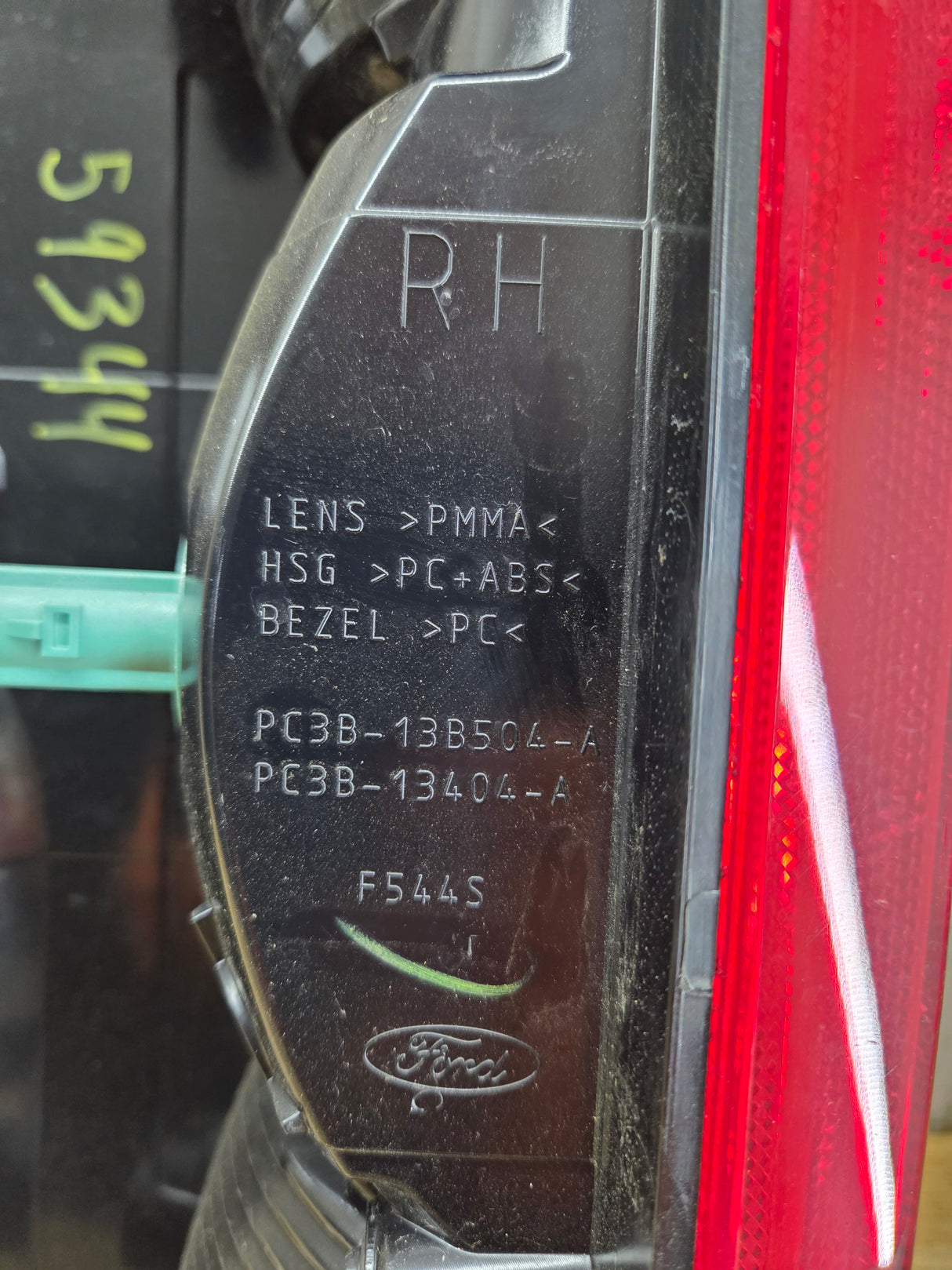 2023-2026 Ford Super Duty F250 F350 F450 F550 OEM RH Passenger Side Tail Light PC3B-13B504-A