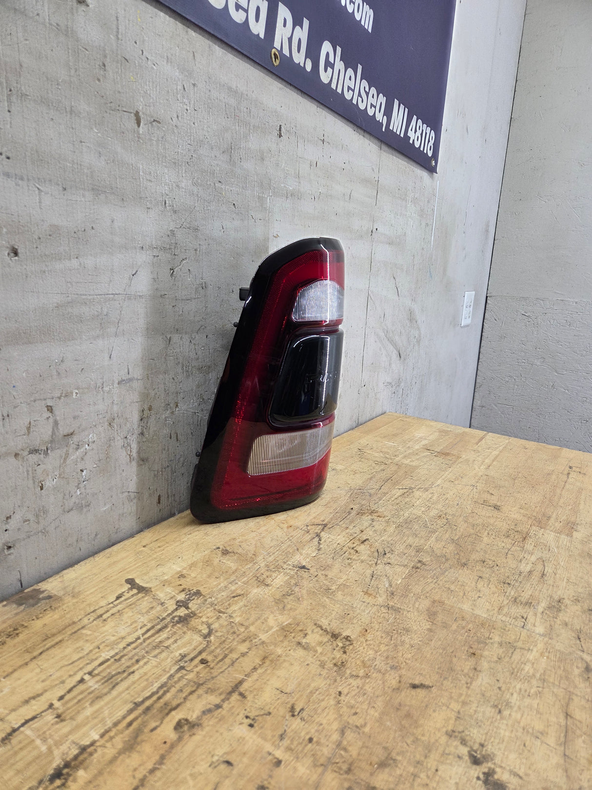 2019-2024 Ram 1500 Driver Side LED Tail Light w/ Blind Spot BSS 68262533AH