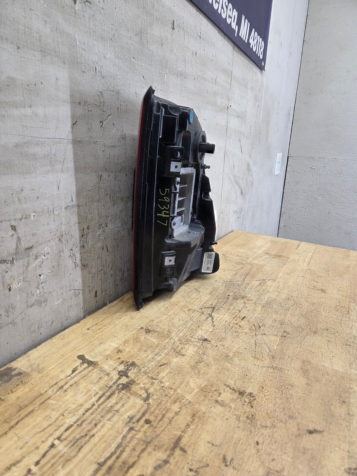 2019-2024 Ram 1500 Driver Side LED Tail Light w/ Blind Spot BSS 68262533AH