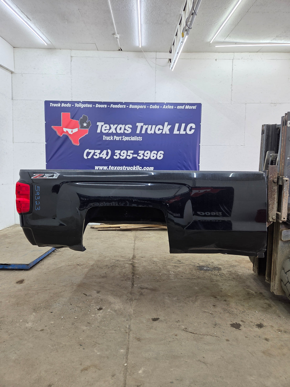 2014-2019 Chevrolet Silverado 1500 2500HD 3500HD 8' Long Truck Bed