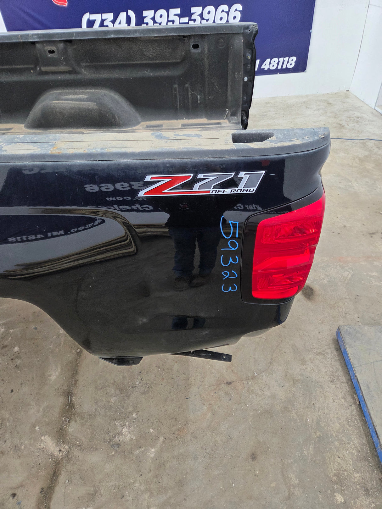 2014-2019 Chevrolet Silverado 1500 2500HD 3500HD 8' Long Truck Bed