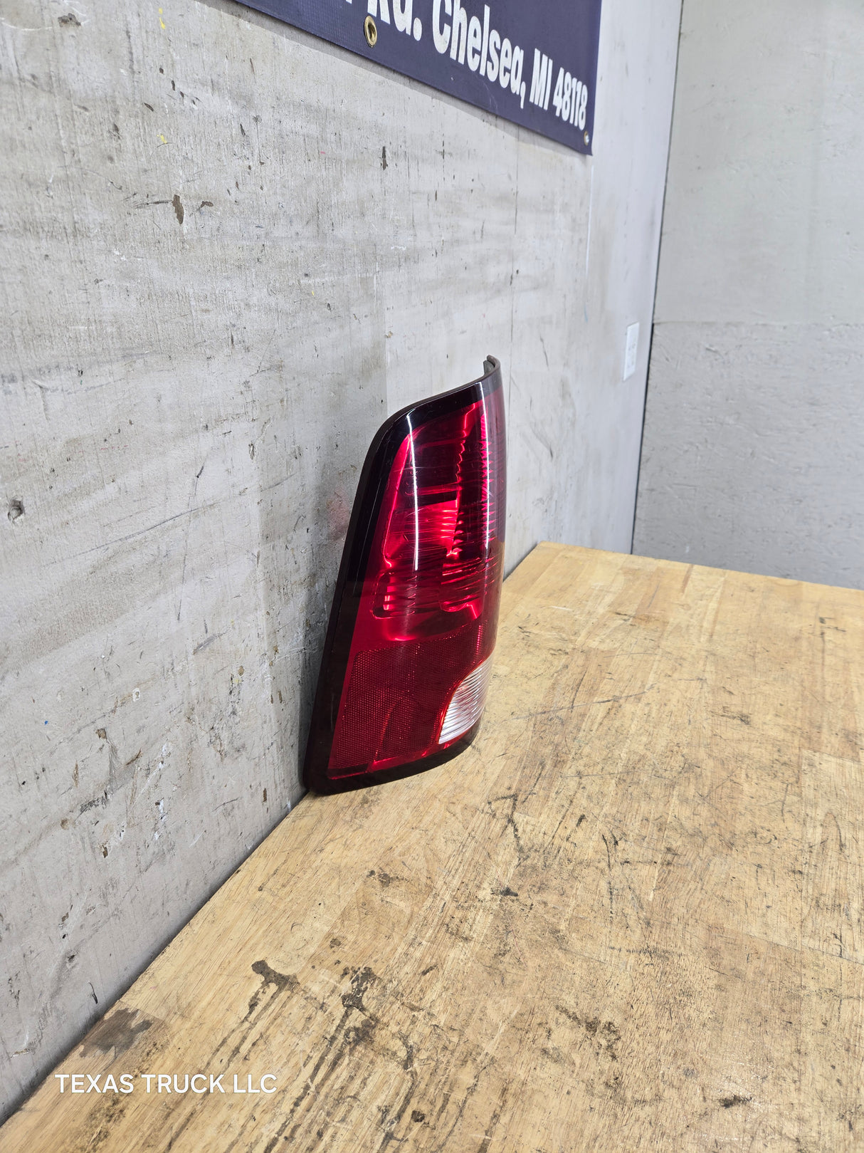 2009-2018 Dodge Ram Driver Side Tail Light 55277415AB