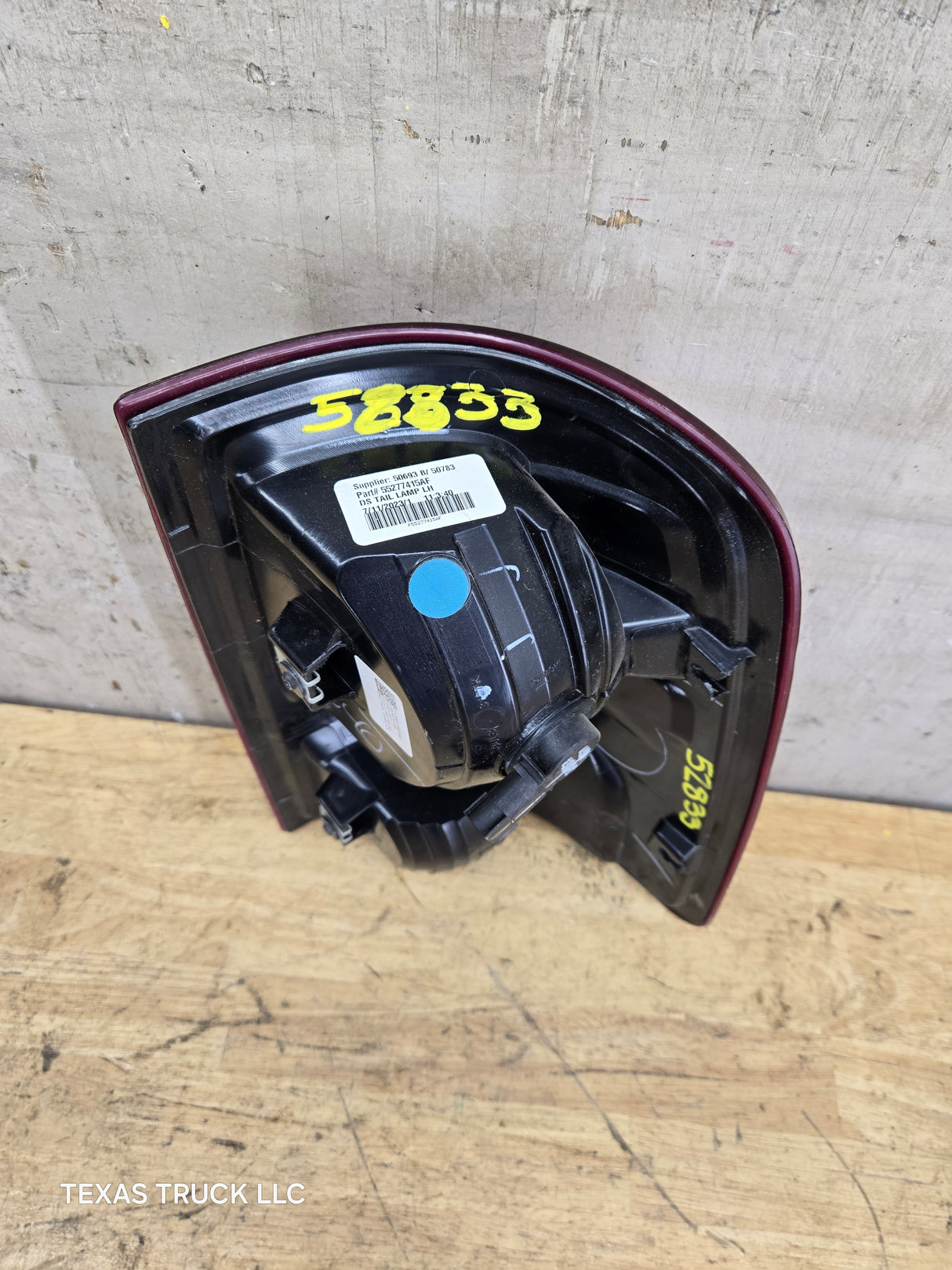 2009-2018 Dodge Ram Driver Side Tail Light 55277415AF