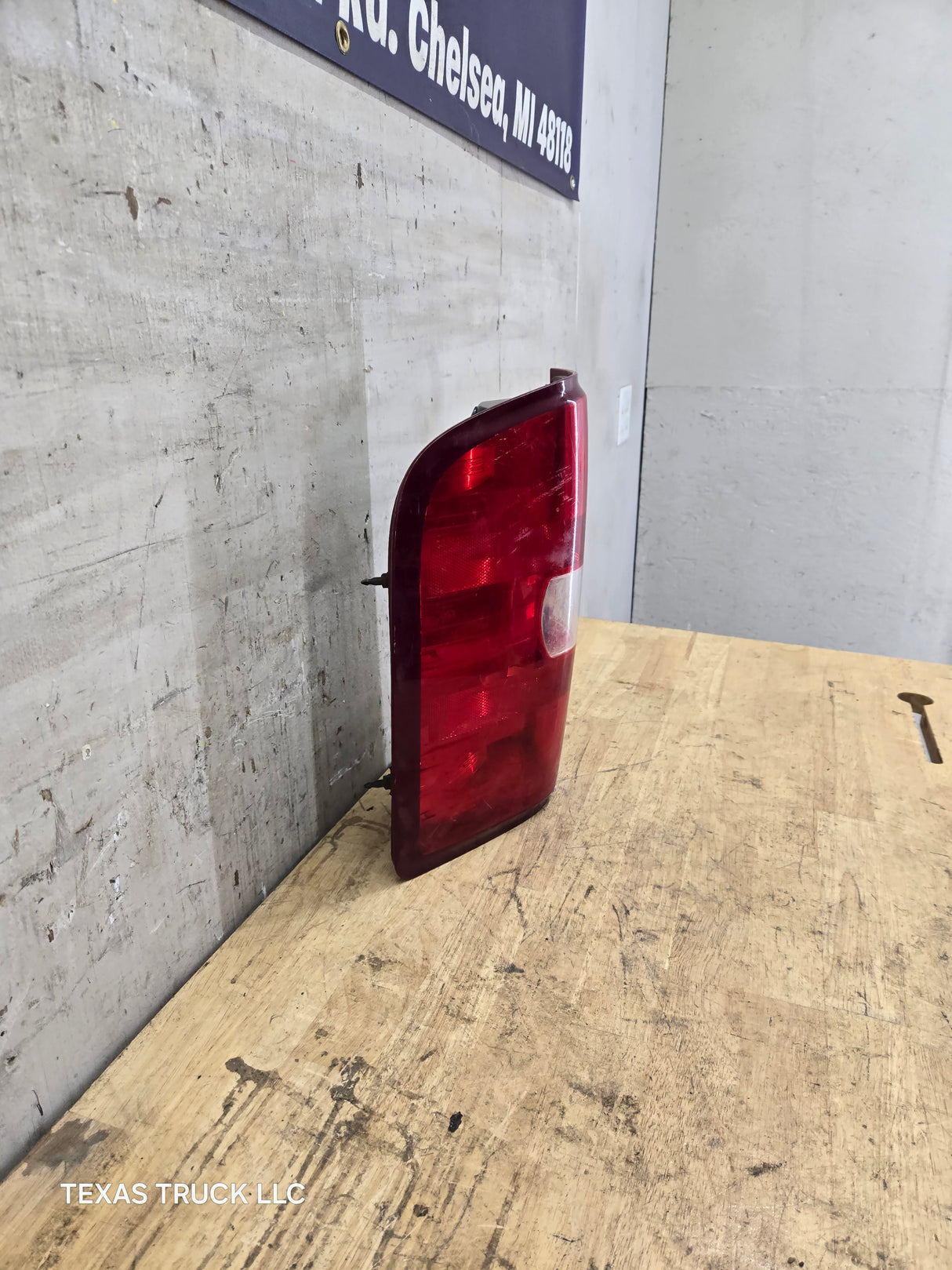 2007-2013 Chevrolet Silverado Driver Side Tail Light