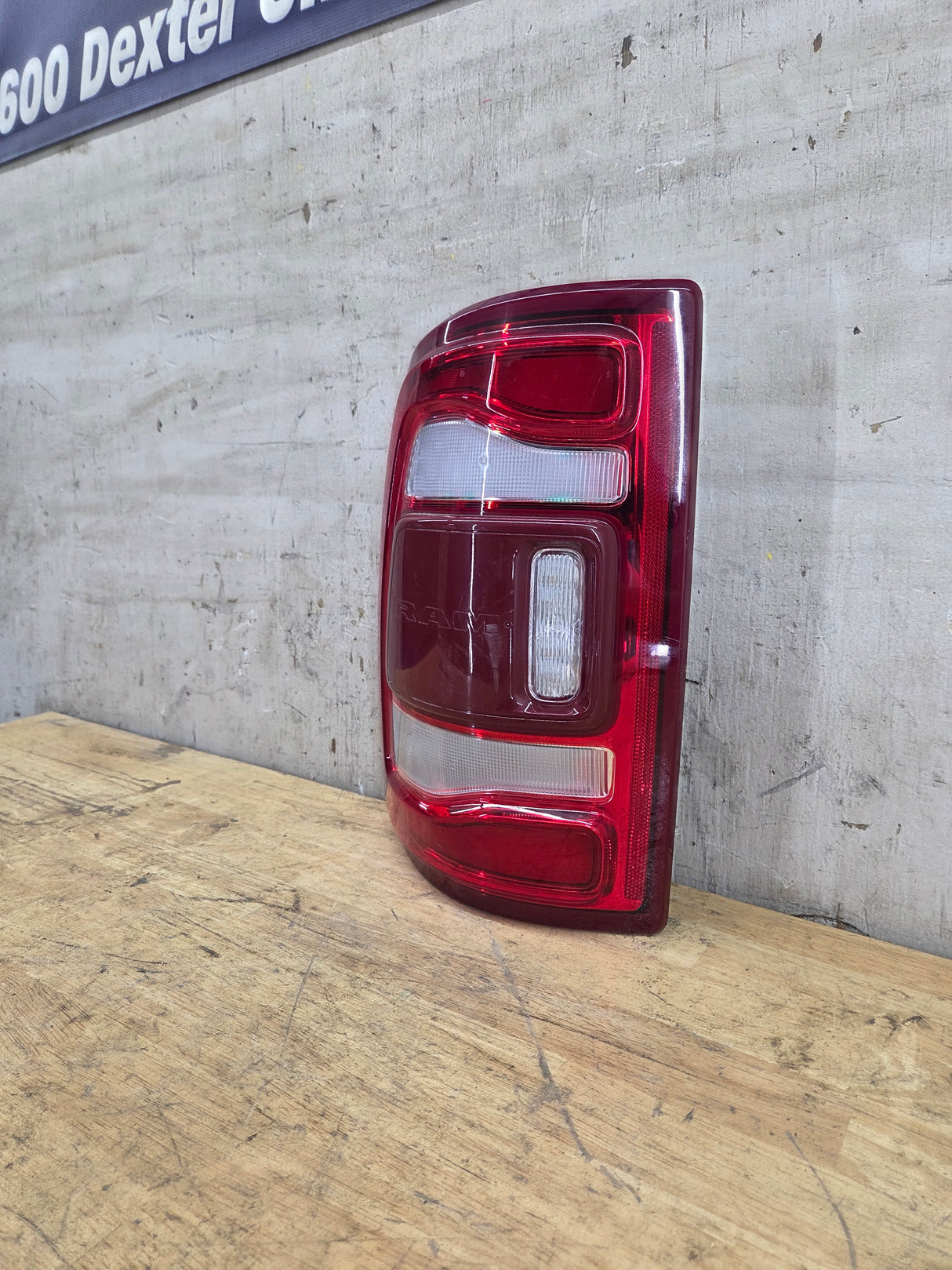 2019-2024 Dodge Ram Driver Side LED Tail Light W/BSS 68639089AB 2500 3500