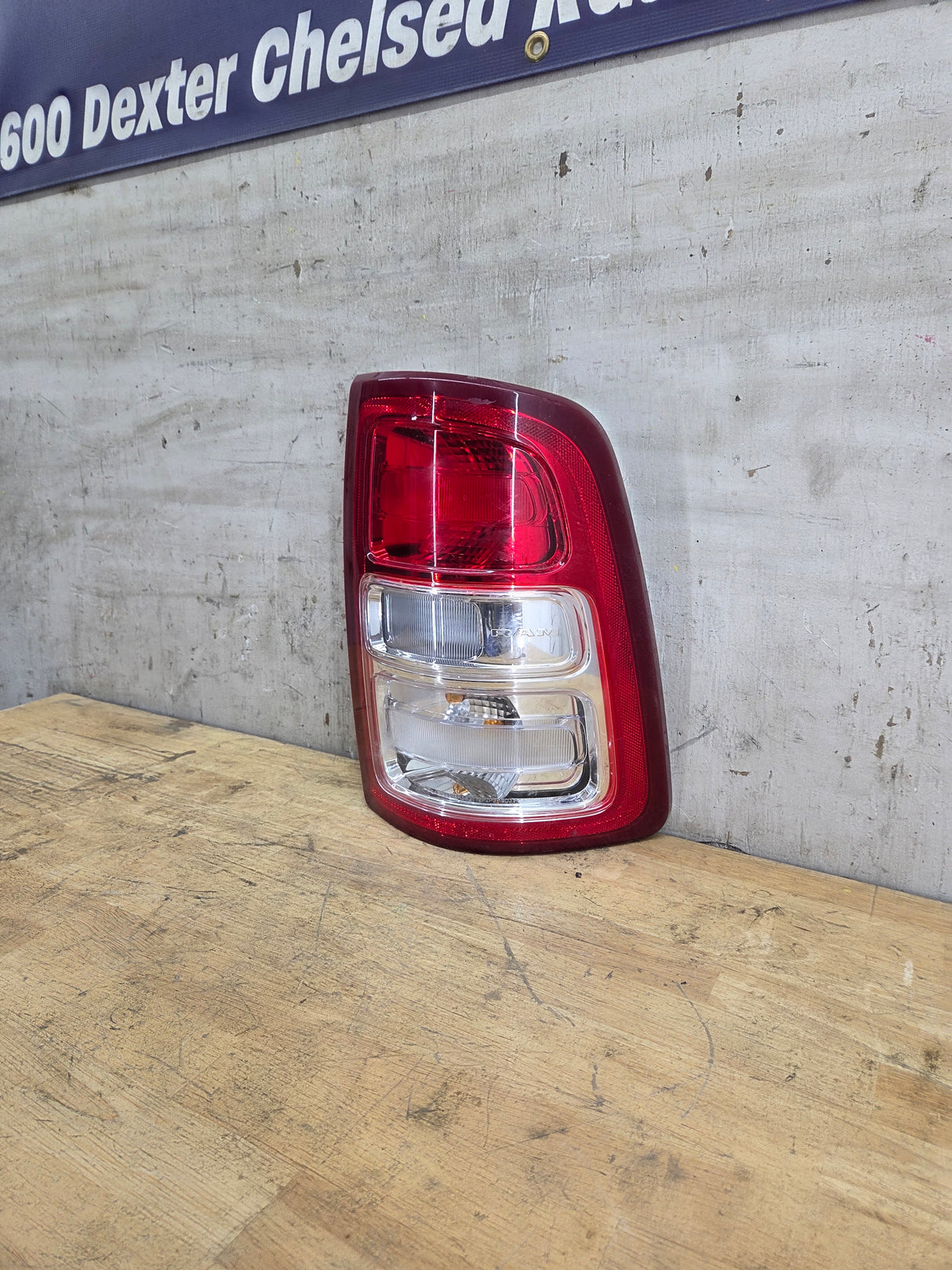 2019-2024 5th Gen Dodge Ram Passenger Side Tail Light Halogen 68361714AD 2500 3500