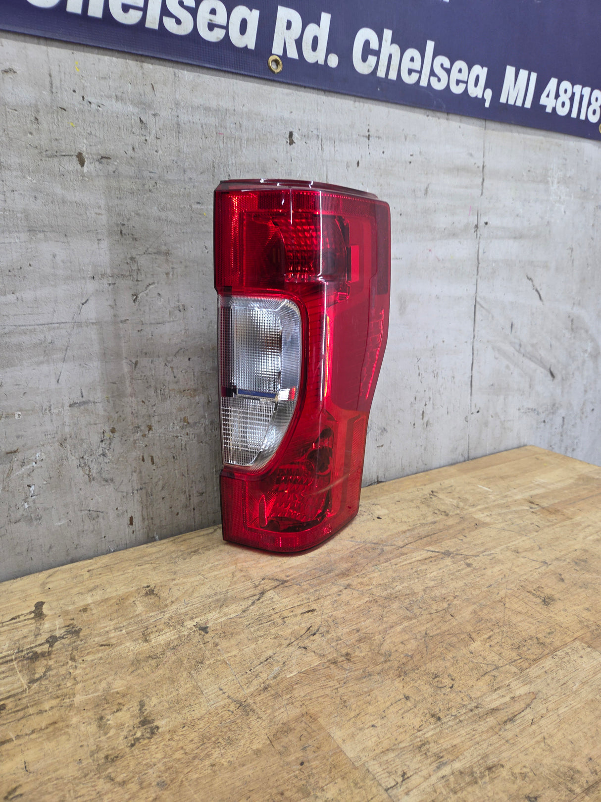 2020-2022 Ford Super Duty Passenger Side Tail Light Halogen LC3B-13B504-AD