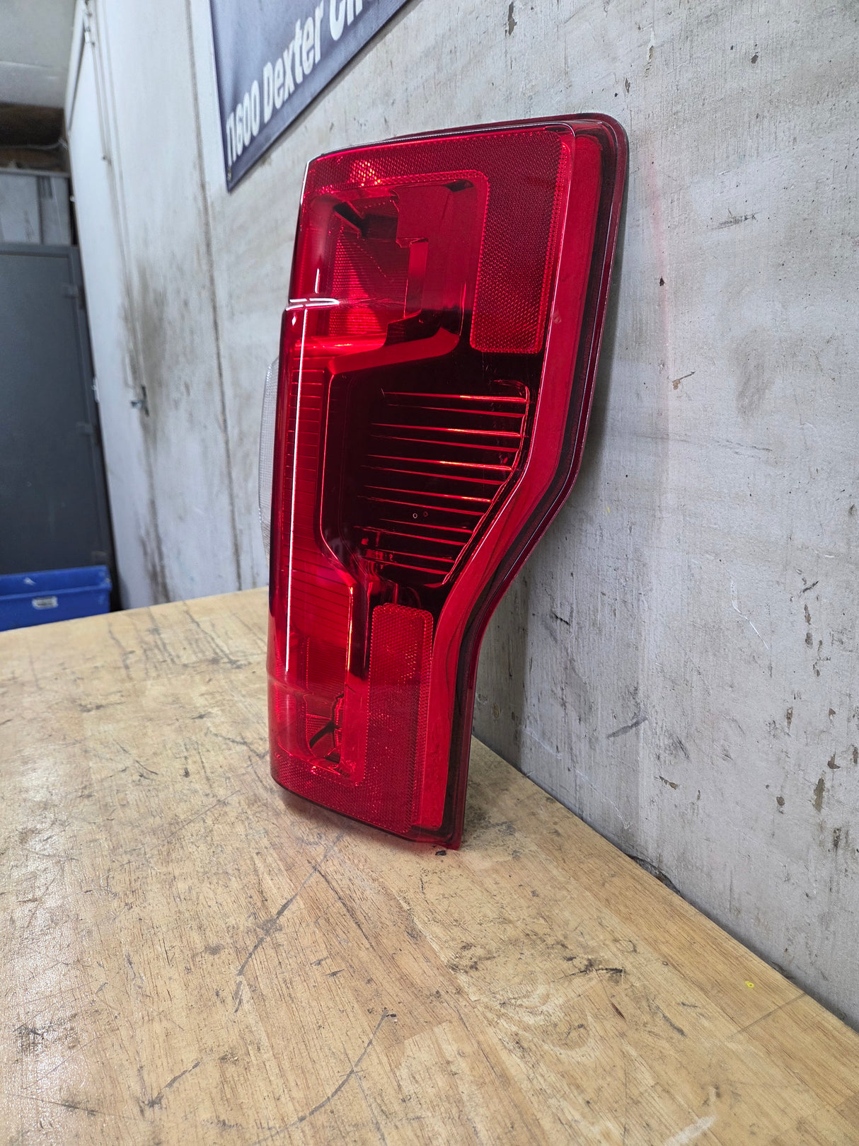 2020-2022 Ford Super Duty Passenger Side Tail Light Halogen LC3B-13B504-AD