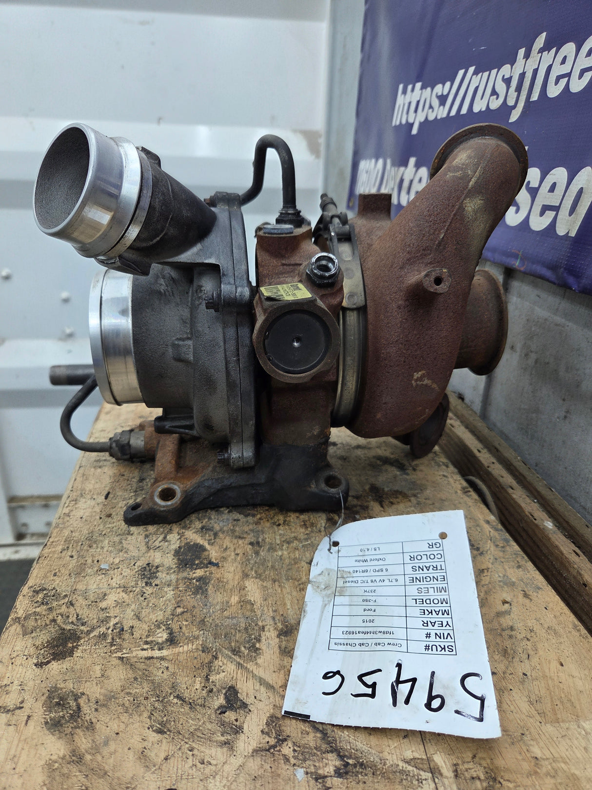 2011-2016 Ford Super Duty Cab & Chassis 6.7L Power Stroke OEM Turbo - 854572-5001S