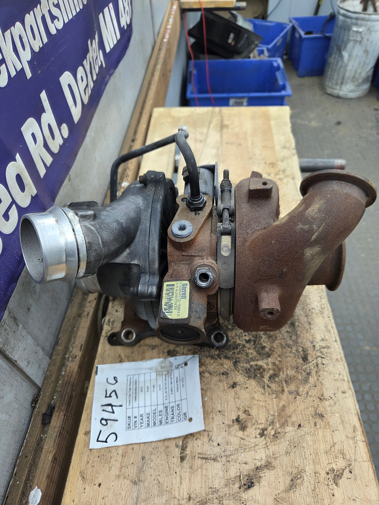 2011-2016 Ford Super Duty Cab & Chassis 6.7L Power Stroke OEM Turbo - 854572-5001S