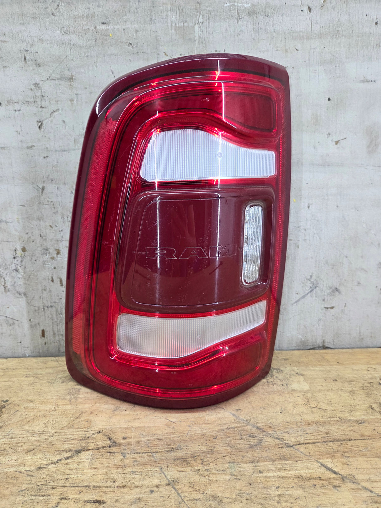2019-2024 Dodge Ram Driver Side LED Tail Light W/O BSS 68361717AD 2500 3500
