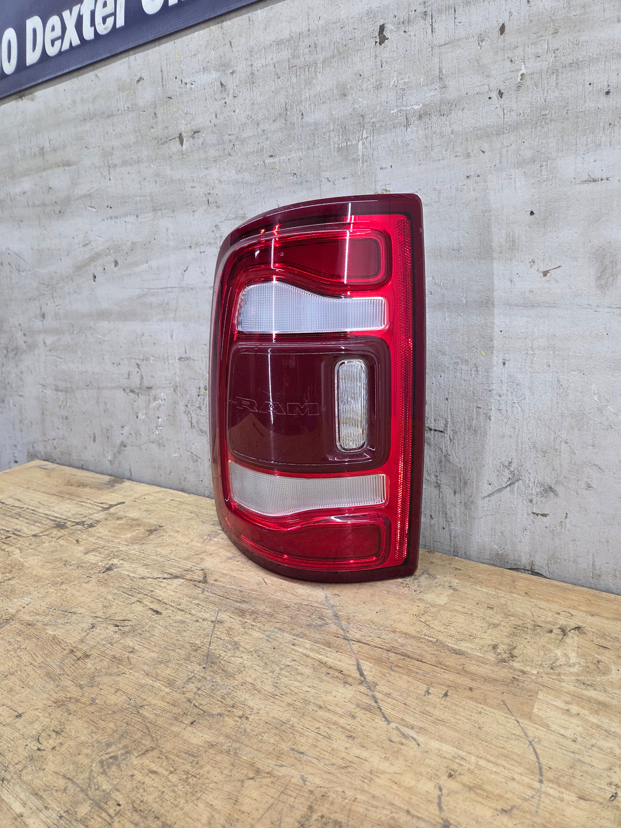 2019-2024 Dodge Ram Driver Side LED Tail Light W/O BSS 68361717AD 2500 3500