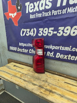2019-2026 Chevy Silverado Driver Side Halogen Tail Light 85161936