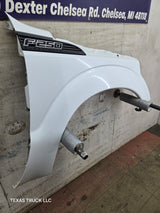 2011-2016 Ford Super Duty F250 F350 RH Passenger Side Front Fender Quarter Panel - Oxford White