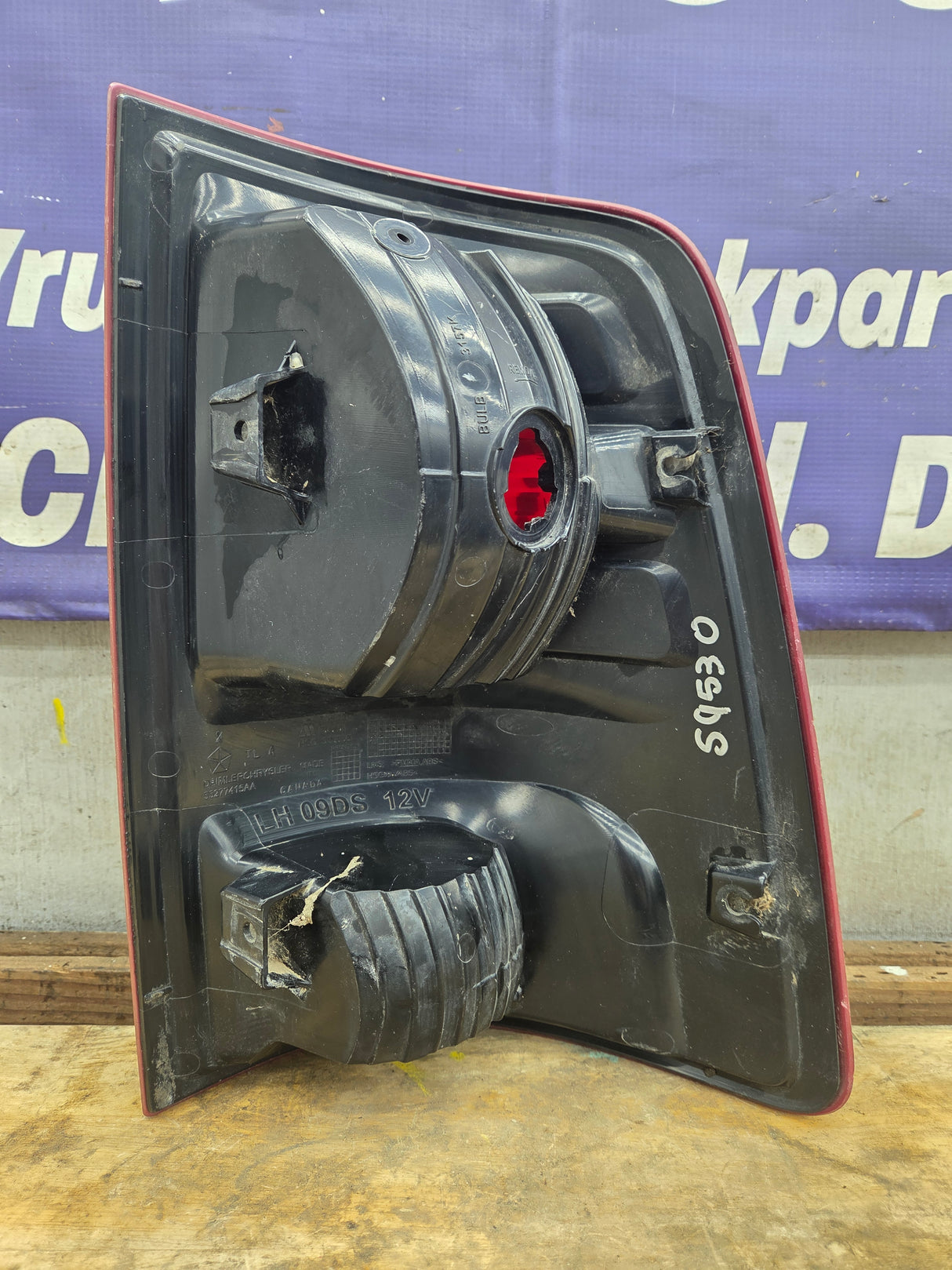 2009-2018 Dodge Ram Driver Side Tail Light 55277415AA