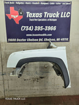 2003-2007 Chevrolet Silverado / Tahoe / Suburban 1500 2500 3500 HD LH Driver Side "Cateye" Front Fender - Summit White