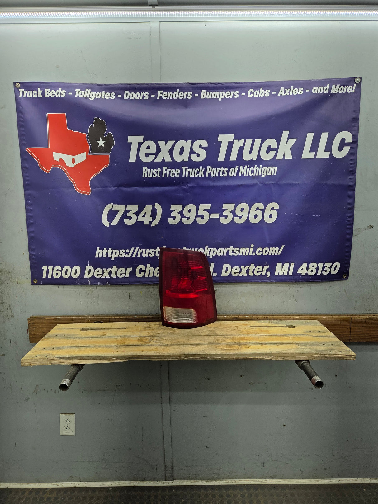 2009-2018 Dodge Ram Passenger Side Tail Light