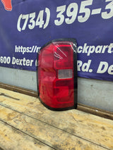 2014-2019 Chevy Silverado Driver Side Halogen Tail Light 23431875