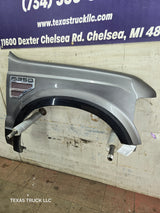 2008-2010 Ford Super Duty F250 F350 RH Passenger Side Fender - Dark Shadow Gray