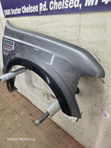 2008-2010 Ford Super Duty F250 F350 RH Passenger Side Fender - Dark Shadow Gray