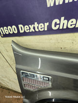 2008-2010 Ford Super Duty F250 F350 RH Passenger Side Fender - Dark Shadow Gray